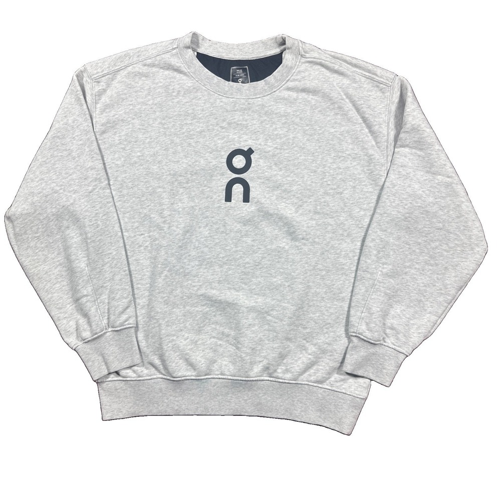 On Cloud Running Crew Neck Sweatshirt Sweater Gray Men's Men's Small S